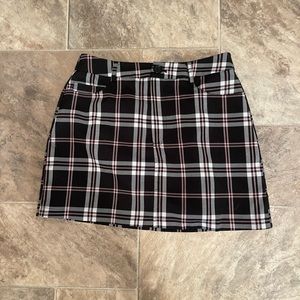 forever 21 plaid mini skirt